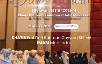 Gammara Hotel Makassar Undang Masyarakat Laksanakan Shalat Idul Fitri 1447 H di Ebony Ballroom