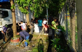 Kerja Bakti Serentak di Kecamatan Wajo, Camat Tekankan Kesadaran Warga Atasi Sampah