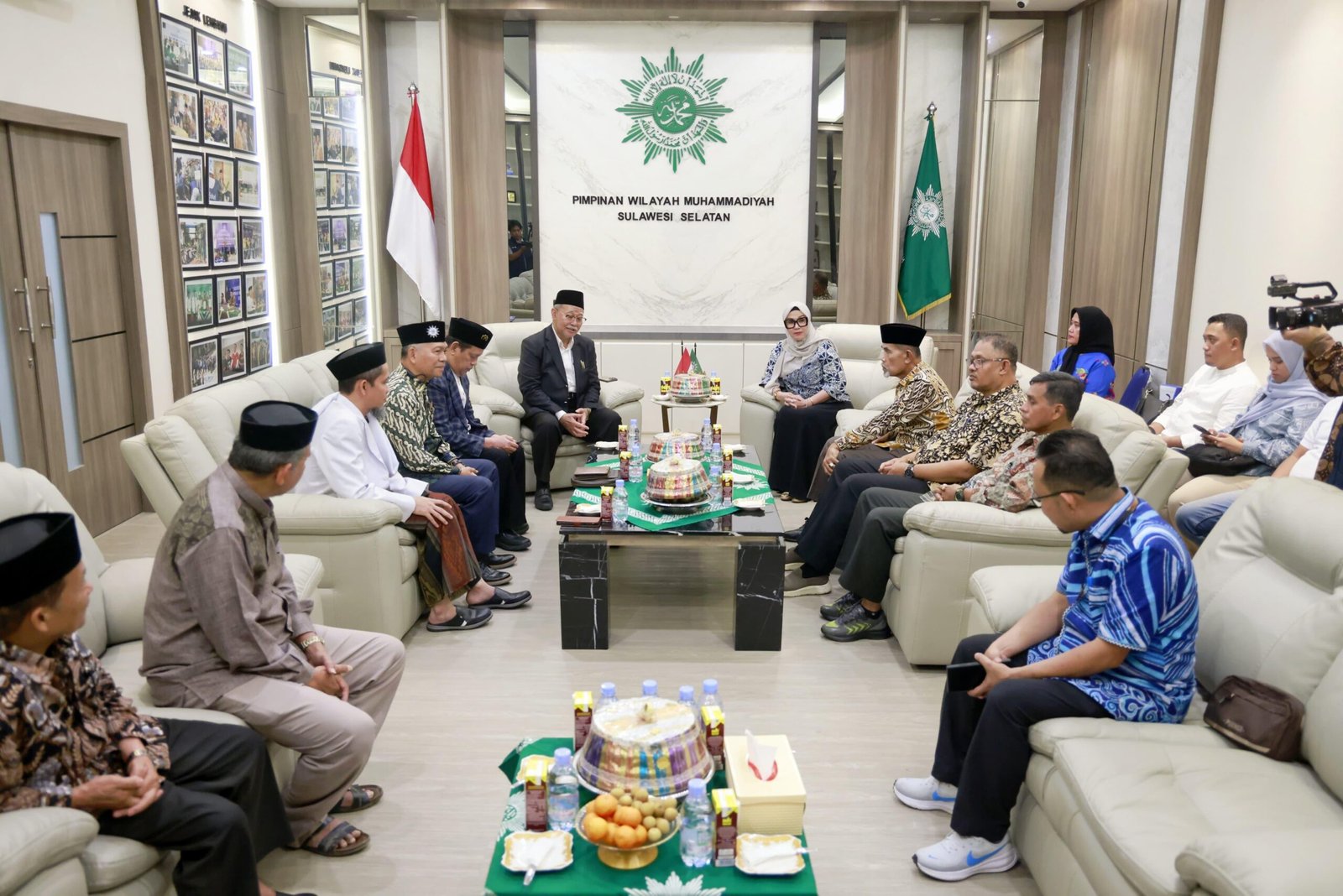 Bupati Barru Perkuat Koordinasi dengan Muhammadiyah Sulsel, Kawal Tuntas Penyelesaian Konflik Masjid Nurut Tajdid