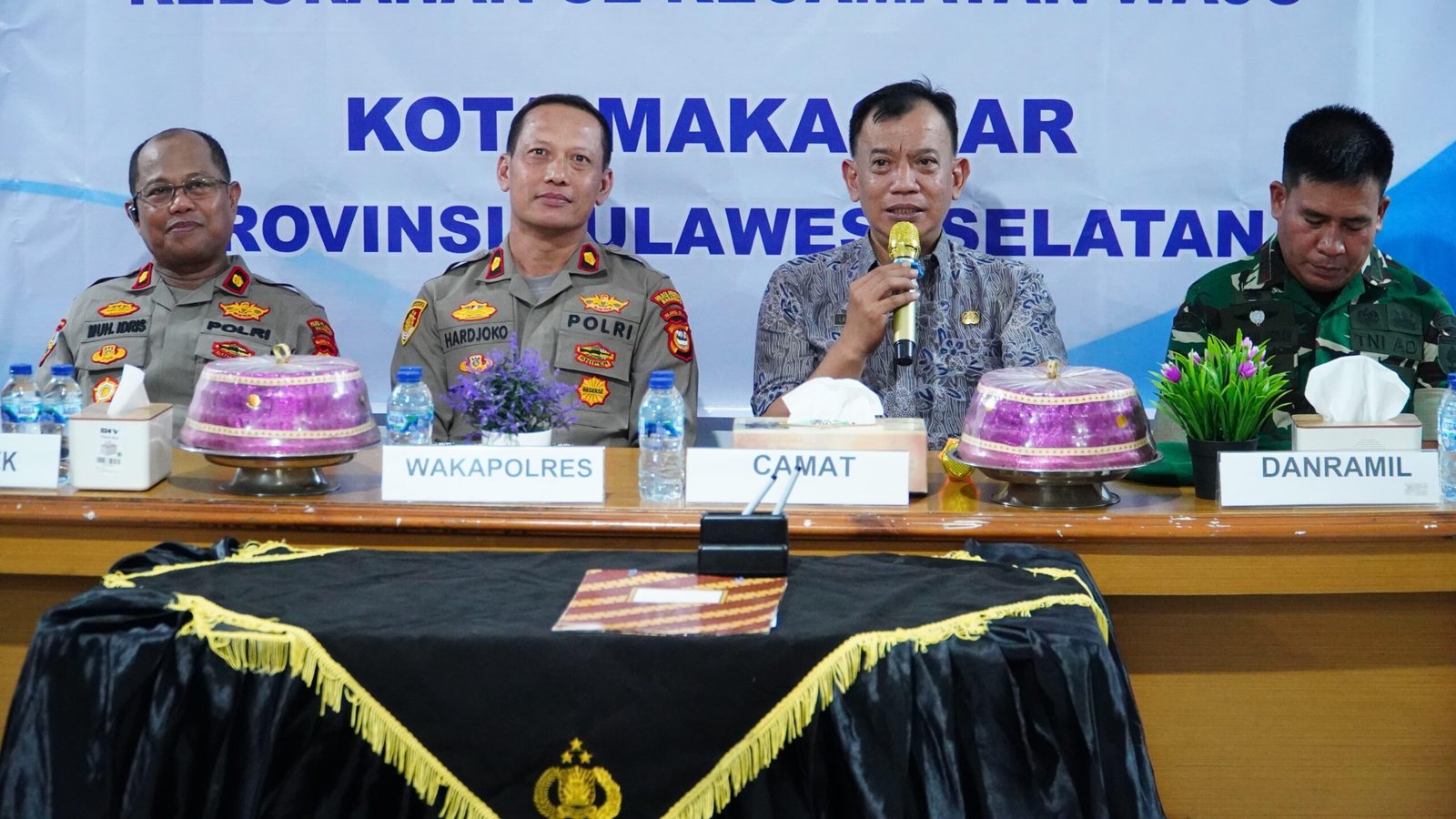 Camat Wajo Hadiri Pembentukan FKPM “ABBULO SIBATANG”, Perkuat Sinergi Polisi Dan Masyarakat