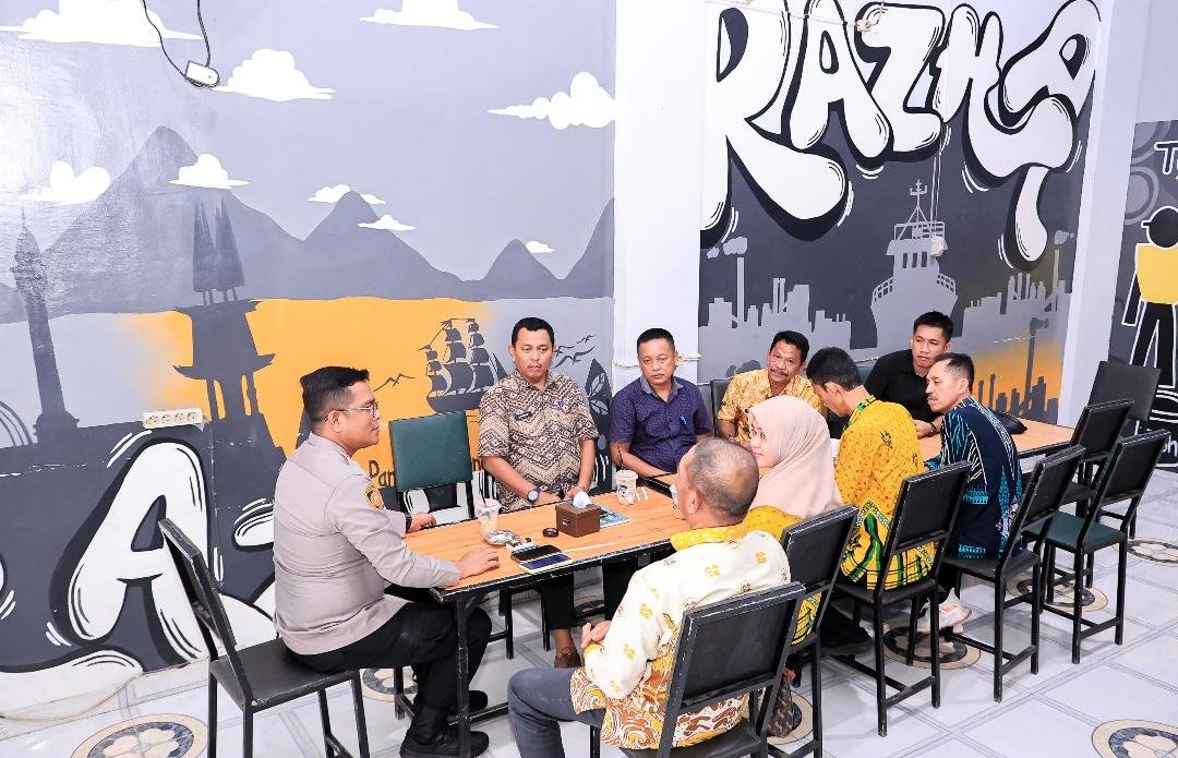 Kapolres AKBP Ananda Perkuat Sinergi Kamtibmas Bersama Camat Se-Kabupaten Barru