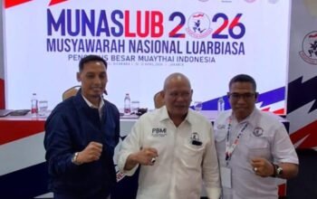 Plt Ketua Muaythai Sulsel Hadiri Rakernas Muaythai Indonesia di Jakarta
