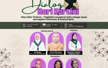 Korps HMI-Wati Badko Sulsel Peringati Hari Kartini di SMA Negeri 11 Makassar Soroti Bahaya Kekerasan Digital