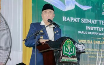 Hadiri Wisuda IAI DDI Mangkoso, Wabup Barru Soroti Pentingnya Pendidikan Islam