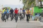 Bupati Barru Gowes Keliling Kota Saat CFD, Pantau Infrastruktur dan Ajak Warga Hidup Sehat