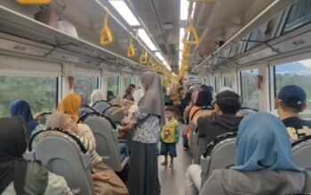 KAI Trans Sulsel Kembali Mogok di Tengah Sawah di Pangkep