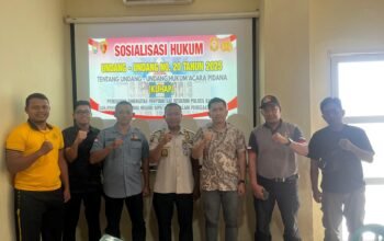 Satreskrim Polres Barru Sosialisasikan KUHAP Baru kepada PPNS