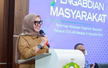 Andi Ina Terima Mahasiswa STIA LAN Makassar, Tekankan Inovasi dan Tata Kelola Pemerintahan