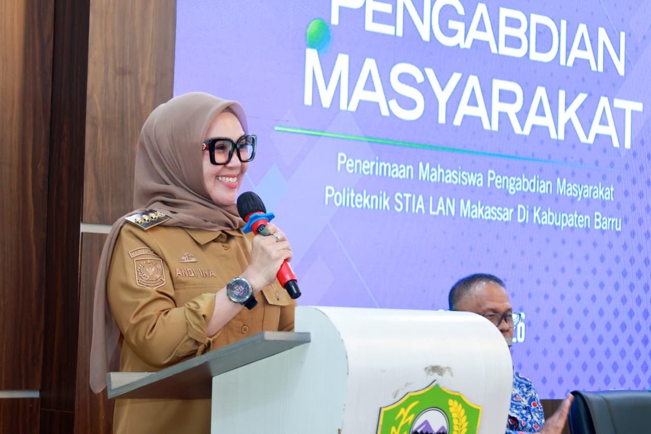 Andi Ina Terima Mahasiswa STIA LAN Makassar, Tekankan Inovasi dan Tata Kelola Pemerintahan