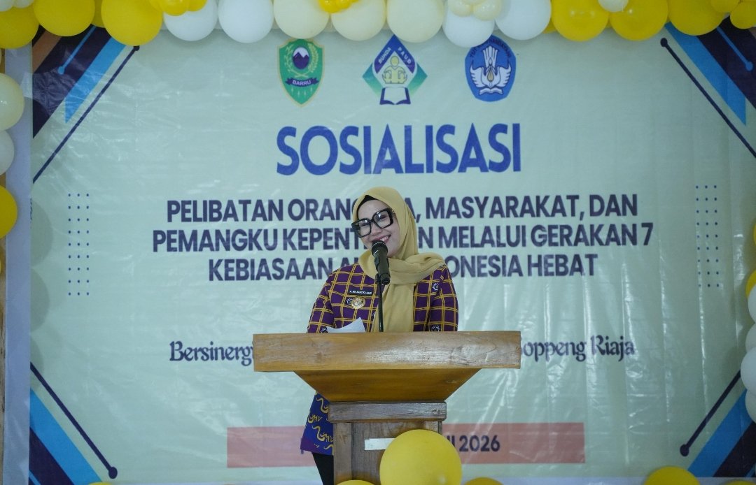 Bupati Barru Ajak Orang Tua Perkuat Pendidikan Karakter Anak Sejak Usia Dini