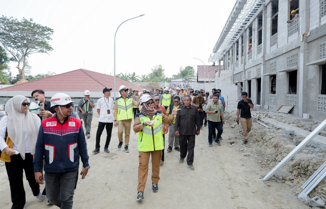 Progres Sekolah Rakyat Barru Capai 86 Persen, Bupati Minta Kualitas Bangunan Tak Dikompromikan