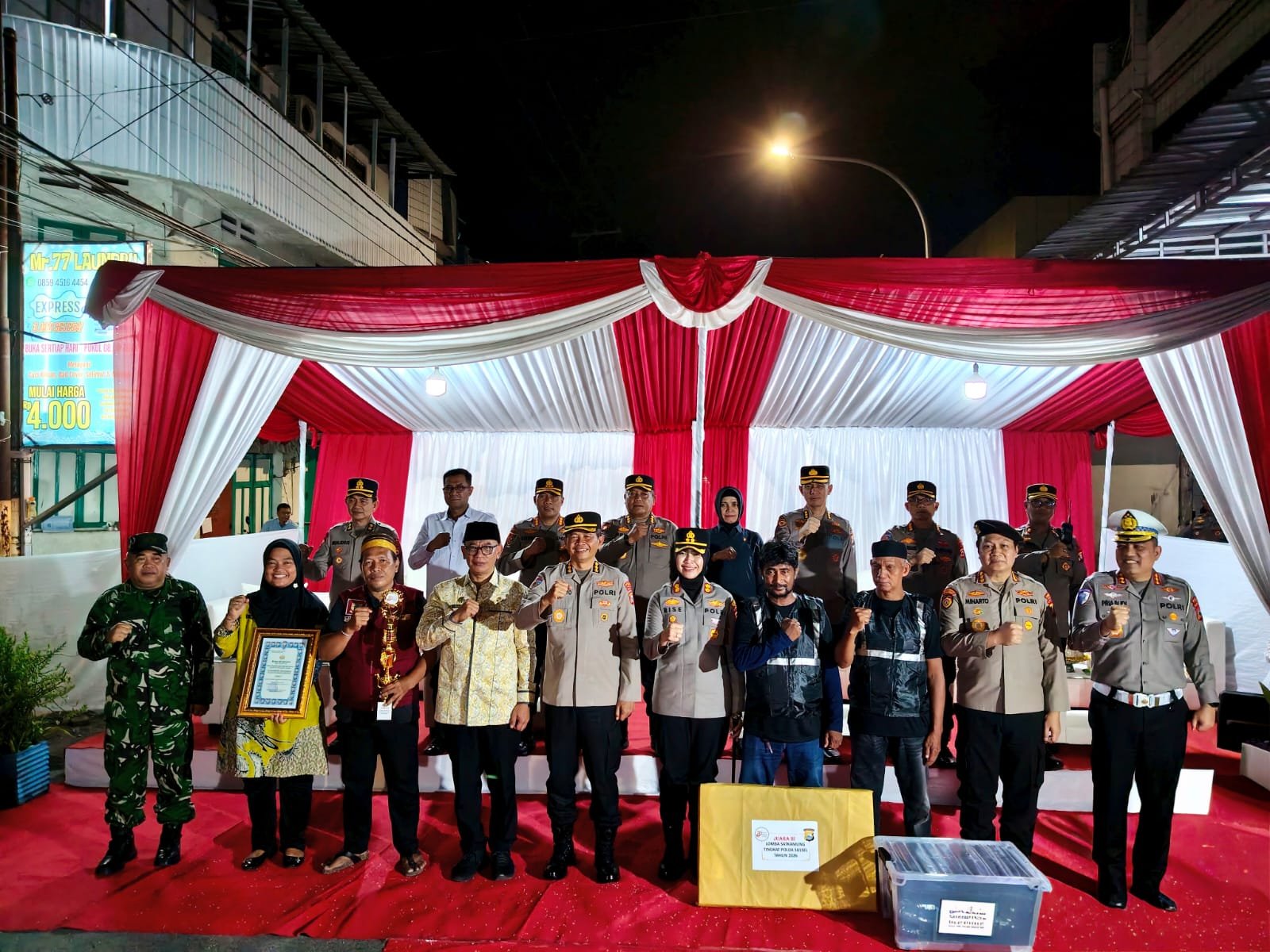 Pos Satkamling Sipakainge RW 05 Kelurahan Mampu Raih Peringkat III Lomba Satkamling Tingkat Polda Sulsel