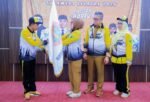 Andi Ina Resmi Berangkatkan Kontingen PGRI Barru ke Porsenijar Sulsel