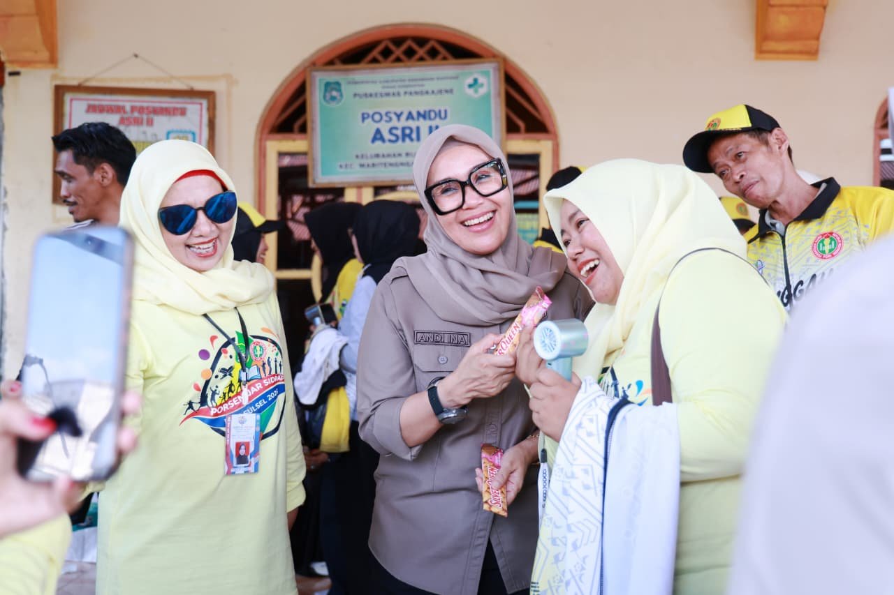 Bupati Barru Beri Dukungan Langsung untuk 212 Atlet PGRI di Sidrap