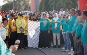 Bupati Andi Ina Lepas Jalan Santai Harkopnas ke-79, Gaungkan Semangat “Koperasi Maju, Barru Sejahtera”
