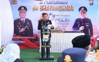 Puncak Hari Bhayangkara ke-80, Polres Barru Gelar Syukuran