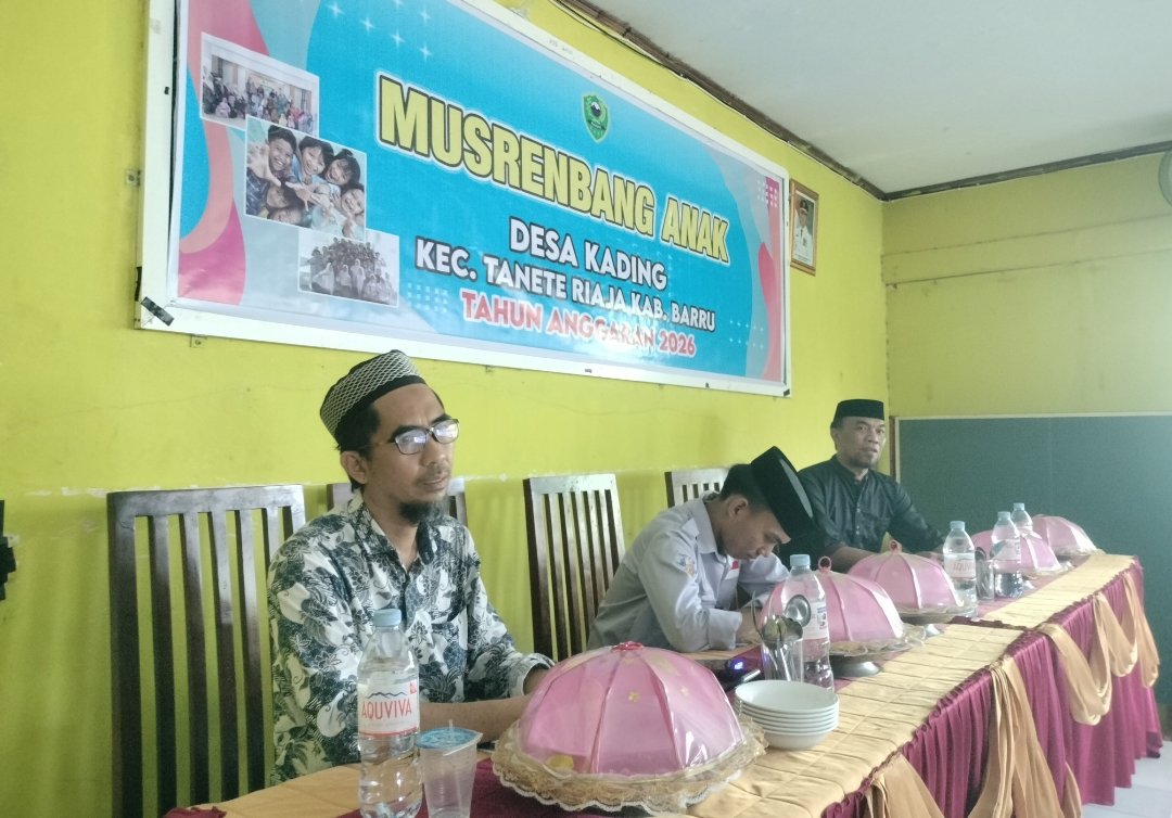 Musrenbang Anak Digelar di Desa Kading, Kades H. Akmaluddin: Suara Anak Jadi Bagian Pembangunan Desa