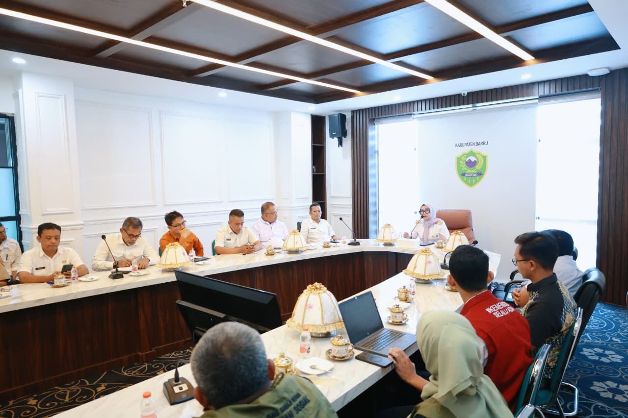 Bupati Barru Pimpin Rakor Persiapan Operasional Sekolah Rakyat