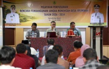 Wabup Barru Abustan Tekankan Lima Prinsip Penyusunan RPJMDesa 2026–2034 pada Pelatihan Aparatur Desa