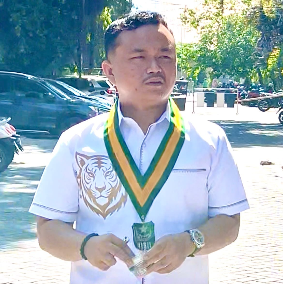 Ketua Umum PW SEMMI Sulawesi Selatan Andi Muh Idik Indra. PW SEMMI Sulsel menyatakan akan mengawal persoalan antara developer perumahan dan subkontraktor di Kabupaten Gowa