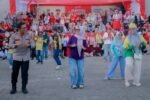 Bupati Barru Ikuti Senam Tabola Bale, Semarakkan HUT ke-81 Kemerdekaan RI
