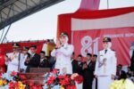 Bupati Andi Ina Pimpin Upacara HUT ke-81 RI di Barru, Pengibaran Merah Putih Berlangsung Khidmat
