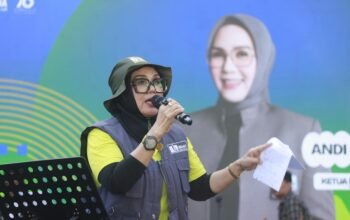 Andi Ina Hadiri Fun Walk AnniverSMANsary ke-76 IKA SMANSA Makassar