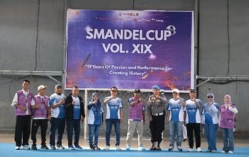 Smandel Cup Vol. XIX 2026 Resmi Digelar di GOR Pemuda Makassar, Diikuti 106 Tim