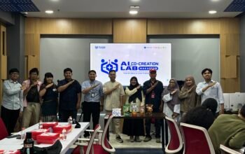 AI Co-Creation Lab Makassar 2026 mempertemukan 20 mahasiswa dan 5 UMKM untuk membangun solusi digital secara langsung melalui pendekatan co-creation.
