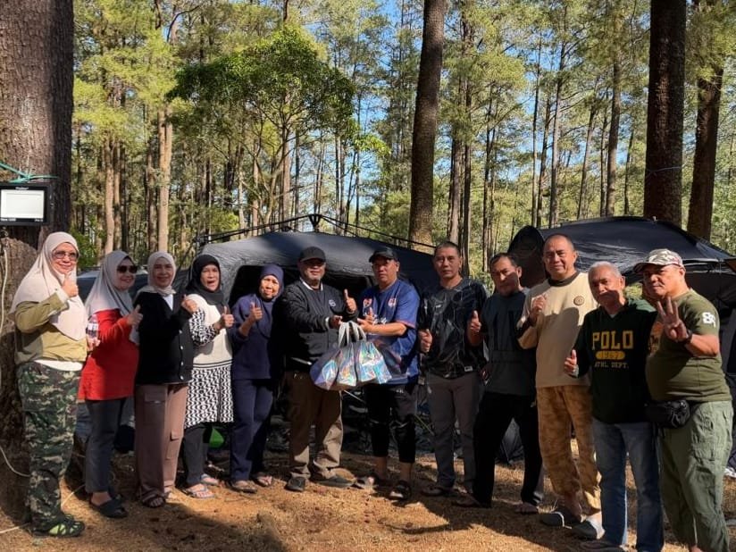 Alumni Unibos Turut Serta Meriahkan Milad ke-3 Camping Ika Smandel Makassar