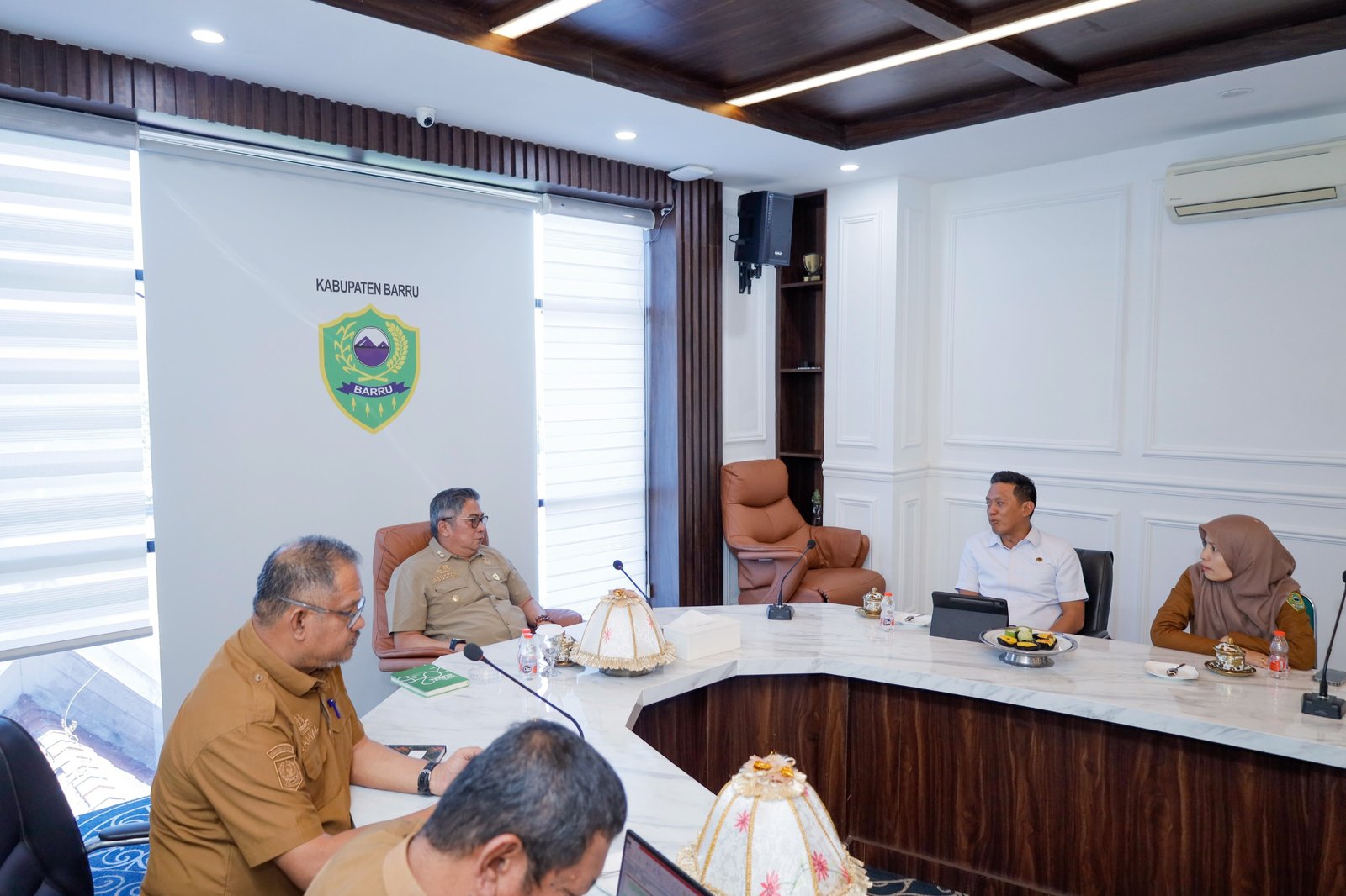 Wabup Barru Ikuti RDP Komisi II DPR RI, Bahas Pertanahan hingga Tata Ruang