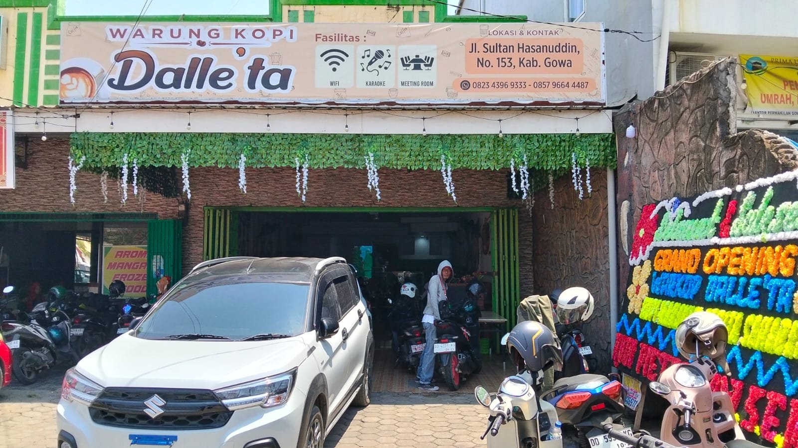 Warkop Dalle'ta resmi menggelar Grand Opening di Jalan Sultan Hasanuddin No. 153, Sungguminasa, Kabupaten Gowa, Kamis (24/9/2026).