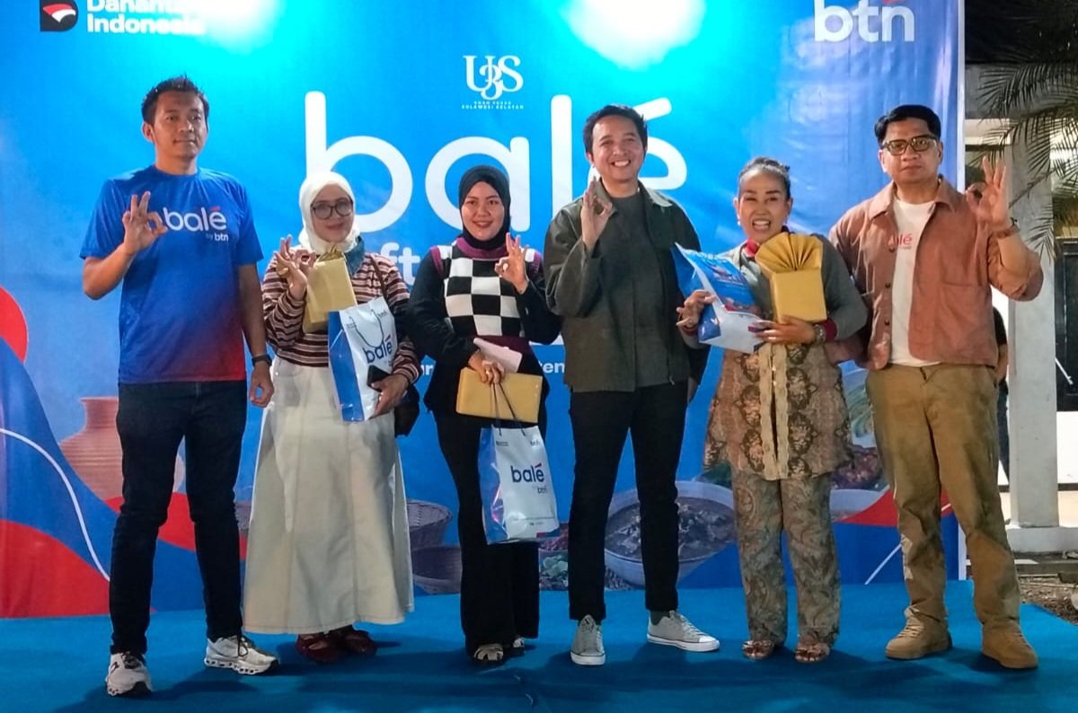 Penutupan Bale Festival Kerajinan dan Kuliner 2026 di BTN Cabang Panakkukang, Makassar, Minggu (27/9/2026). Kegiatan ini melibatkan UMKM binaan BTN dan masyarakat.
