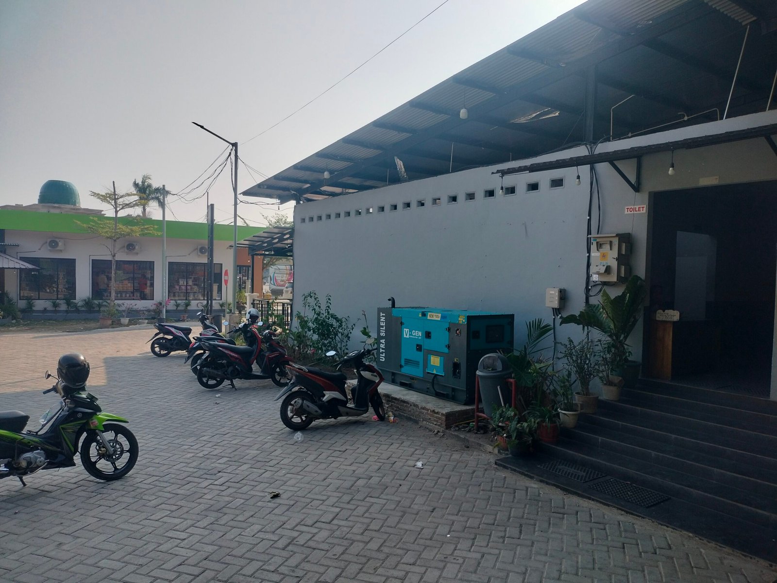 Lokasi Toilet Res Area SPBU Bojo Barru (Foto MJN)