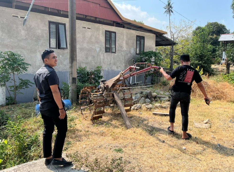 Mesin Traktor Petani di Barru Dicuri, Kerugian Ditaksir Rp10 Juta