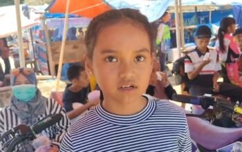 Mysha, Bocah 9 Tahun Asal Barru Tampil Berani di Kading Cup Race 2026