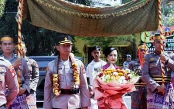 Lepas Sambut Kapolres Barru, AKBP Suryo Wibowo Ambil Alih Tongkat Komando dari AKBP Ananda
