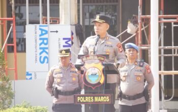 Kapolres Maros Instruksikan Jajaran Implementasikan Program EWAKO untuk Tingkatkan Pelayanan Masyarakat