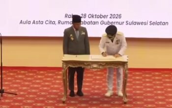Dilantik Jadi Bupati Gowa, Darmawangsyah Muin Bidik APBD Tercepat se-Sulsel