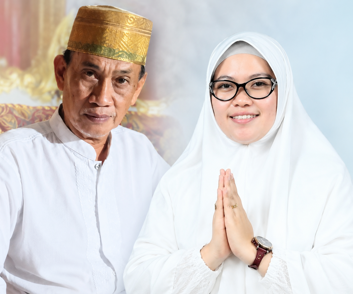 Foto Colase:  Andi tenrisau dan Hasbiah Main (dok ist)